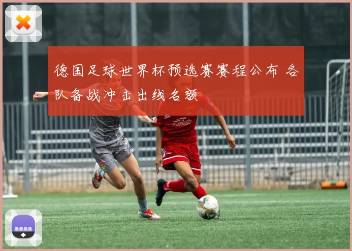 德国足球世界杯预选赛赛程公布 各队备战冲击出线名额