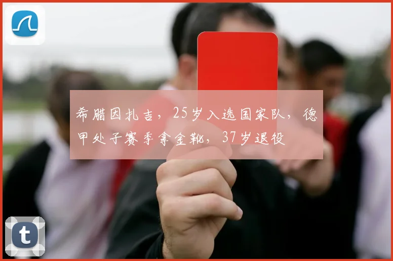 希腊因扎吉，25岁入选国家队，德甲处子赛季拿金靴，37岁退役